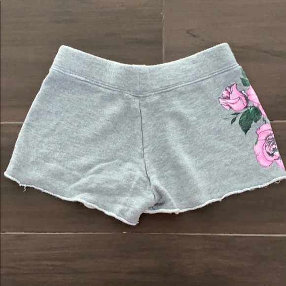 Flowers by Zoe Grey Distressed Rose Shorts - Picture 3 of 3